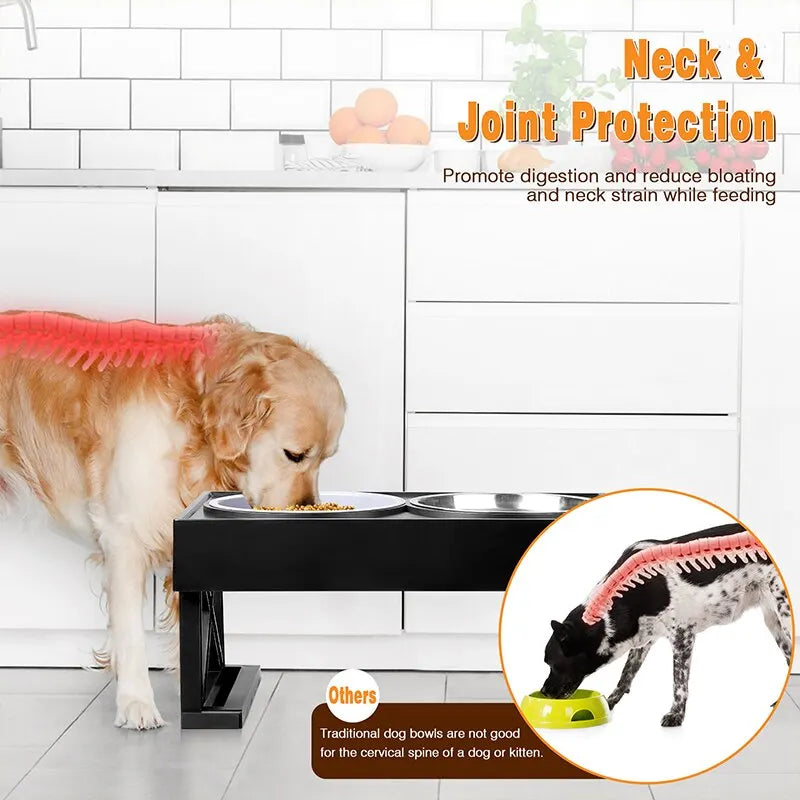 Ergonomic Pet Bowls