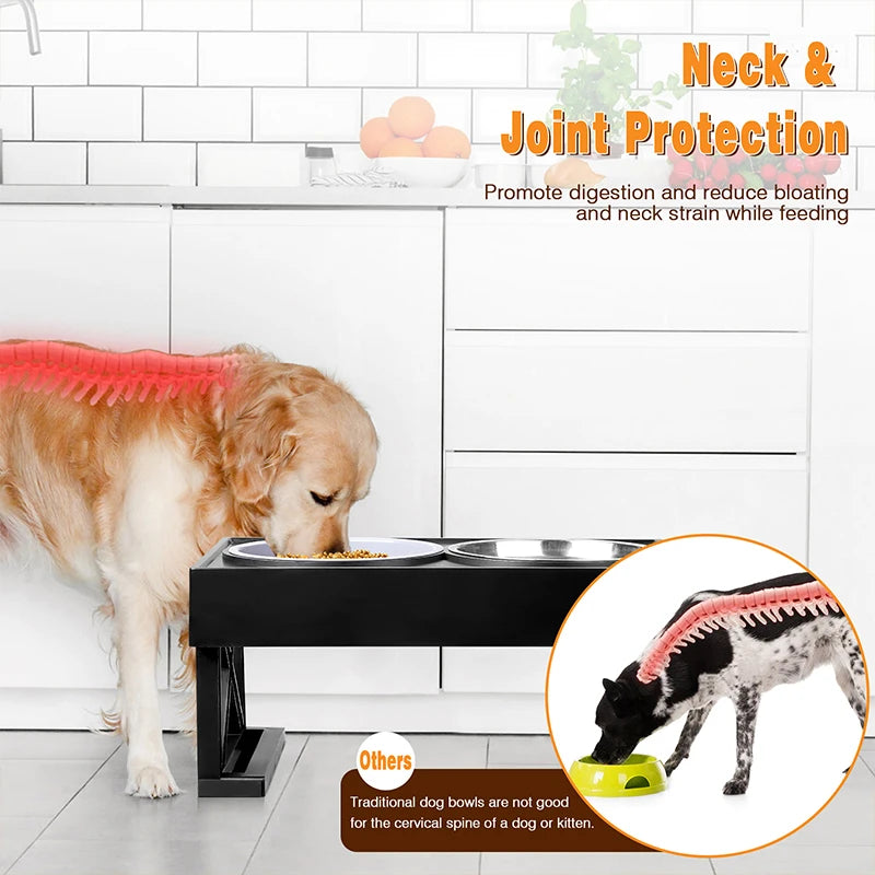 Ergonomic Pet Bowls