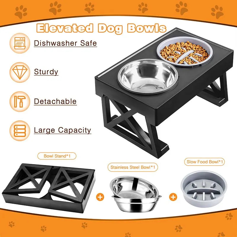 Ergonomic Pet Bowls